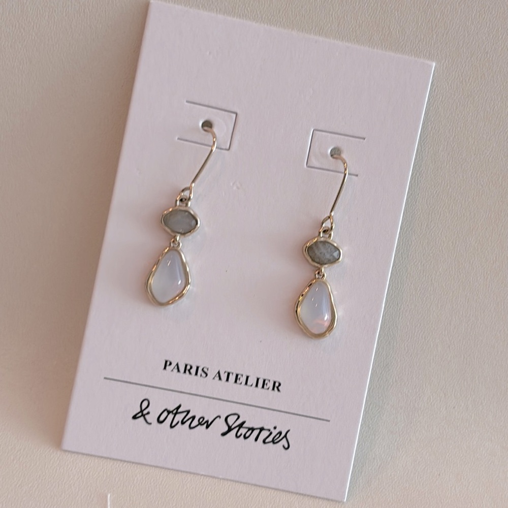 🇫🇷Dangling stone earrings